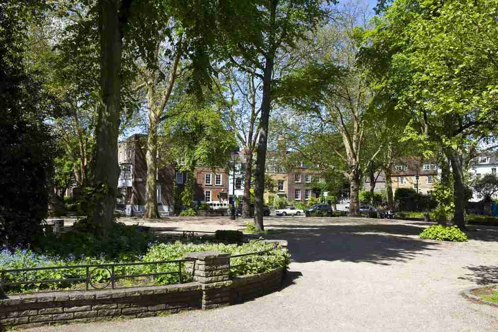 Pond Square in Highgate London