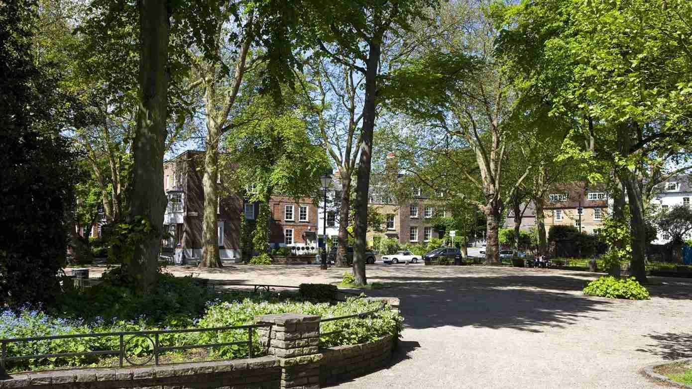 Pond Square in Highgate London